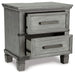 Russelyn Two Drawer Night Stand Huntsville Furniture Outlet