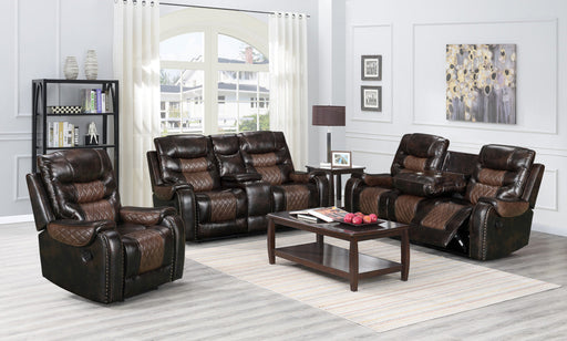 STARWOOD BROWN LOVESEAT Huntsville Furniture Outlet