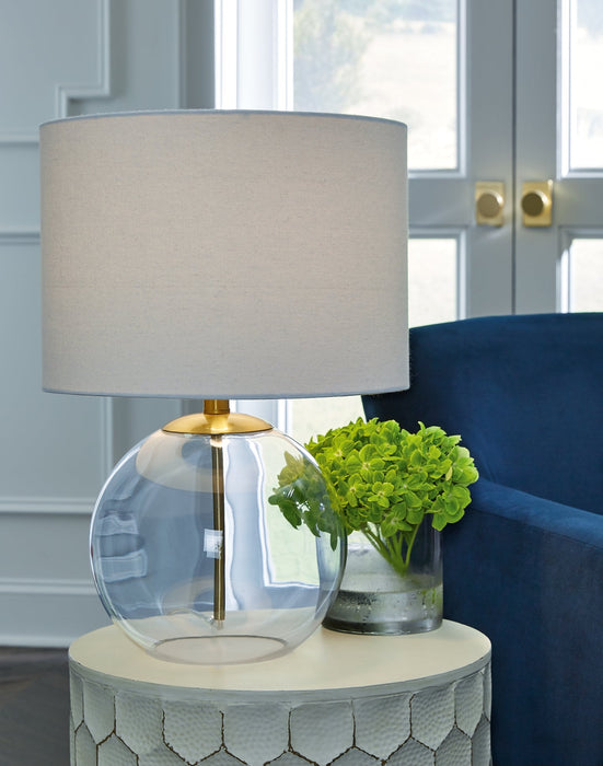 Samder Glass Table Lamp (1/CN) Huntsville Furniture Outlet