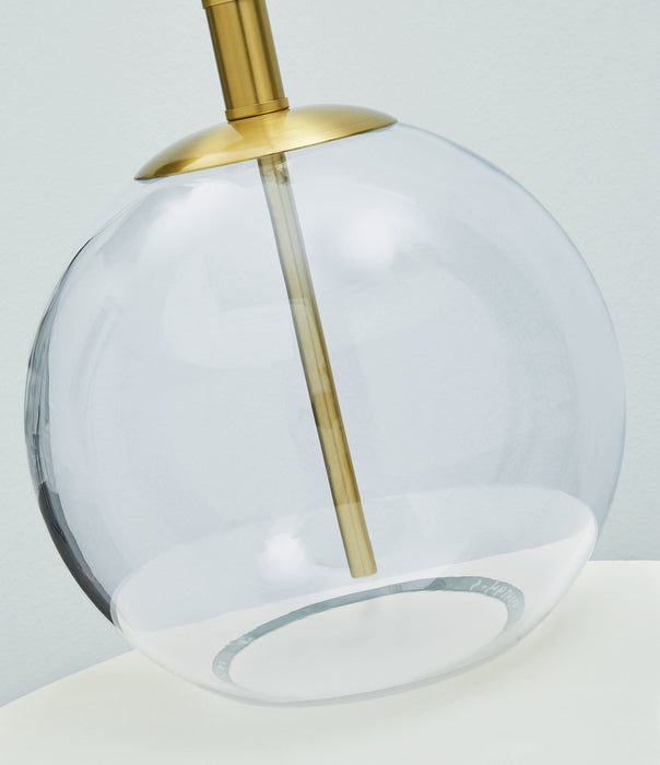 Samder Glass Table Lamp (1/CN) Huntsville Furniture Outlet