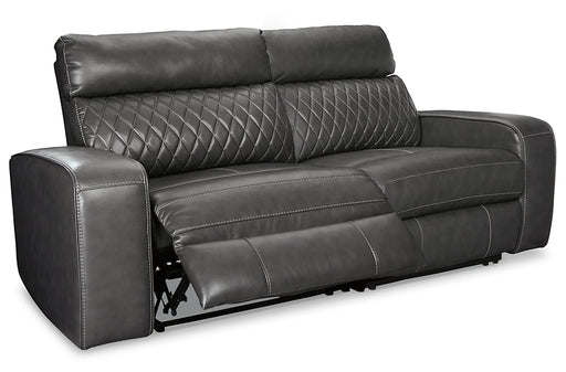 Samperstone 2-Piece Power Reclining Sectional Huntsville Furniture Outlet