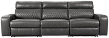 Samperstone 3-Piece Power Reclining Sectional Huntsville Furniture Outlet