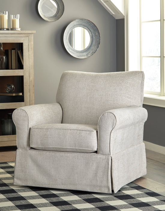 Searcy Swivel Glider Accent Chair Huntsville Furniture Outlet