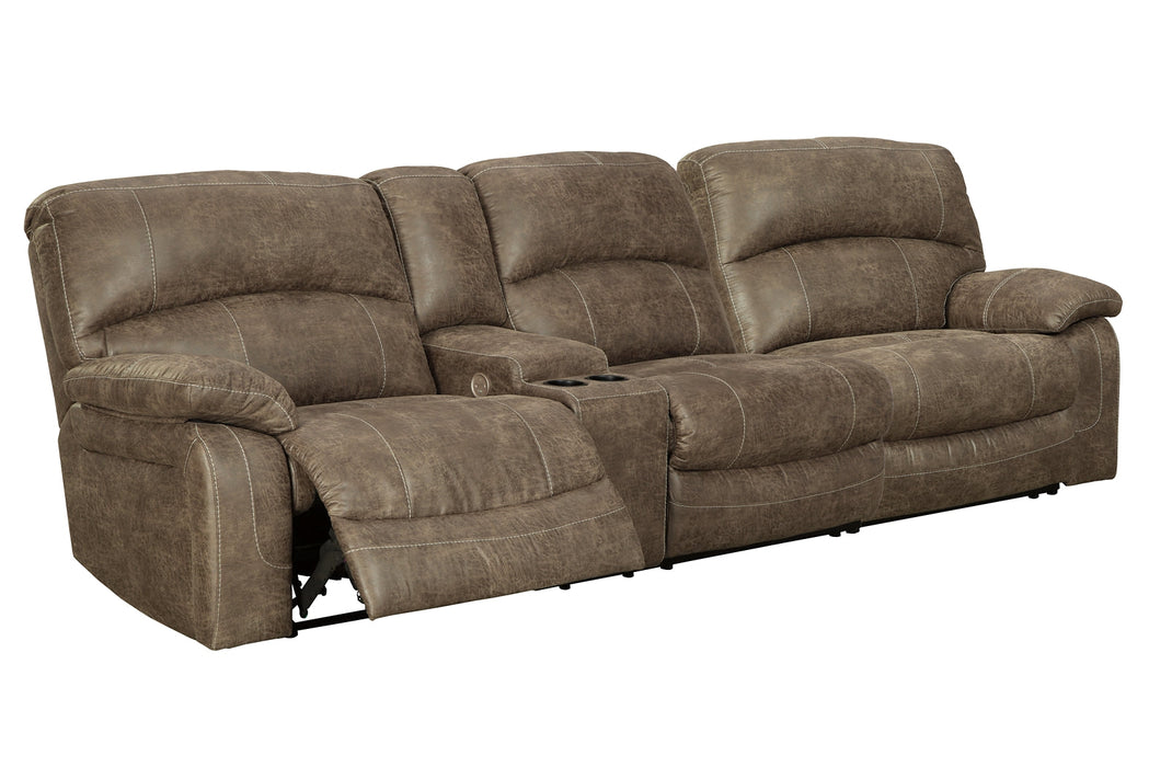 Segburg 2-Piece Power Reclining Sectional Huntsville Furniture Outlet