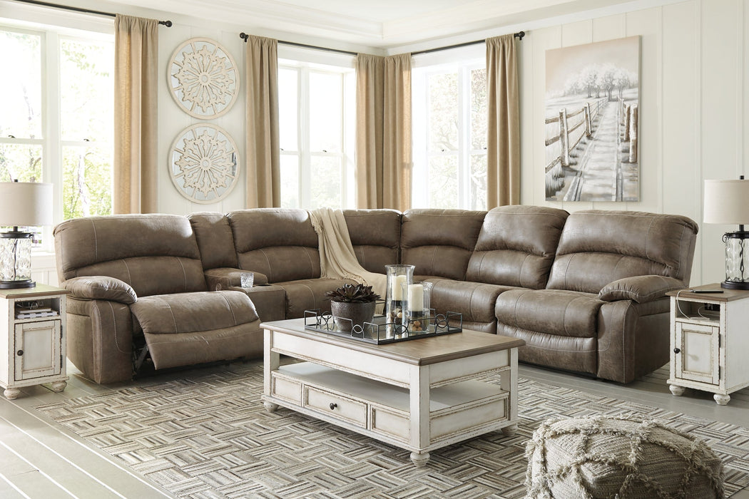 Segburg 4-Piece Power Reclining Sectional Huntsville Furniture Outlet