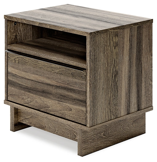 Shallifer One Drawer Night Stand Huntsville Furniture Outlet