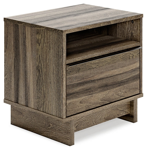 Shallifer One Drawer Night Stand Huntsville Furniture Outlet