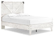 Shawburn Queen Crossbuck Panel Platform Bed Huntsville Furniture Outlet