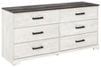 Shawburn Six Drawer Dresser Huntsville Furniture Outlet