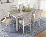 Skempton Dining Room Table Set (7/CN) Huntsville Furniture Outlet