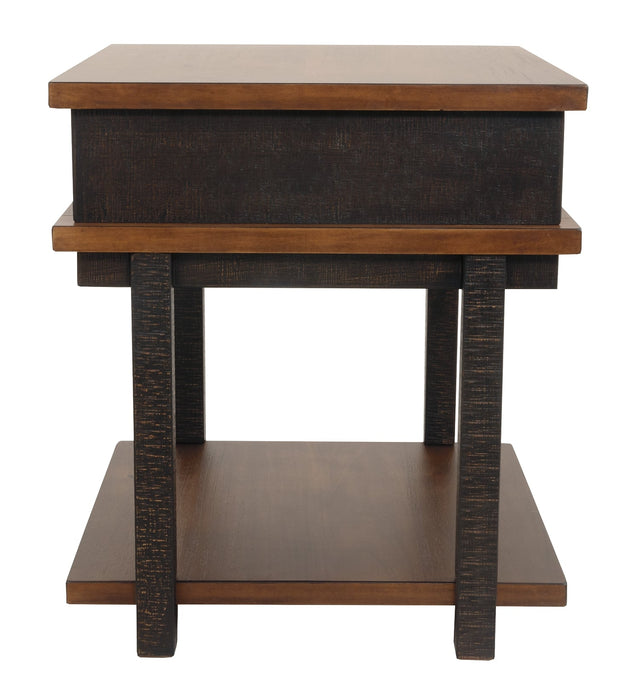 Stanah Rectangular End Table Huntsville Furniture Outlet