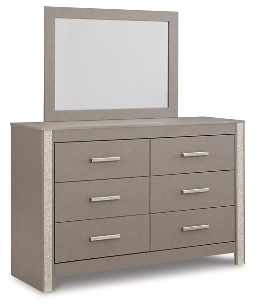 Surancha Dresser and Mirror Huntsville Furniture Outlet