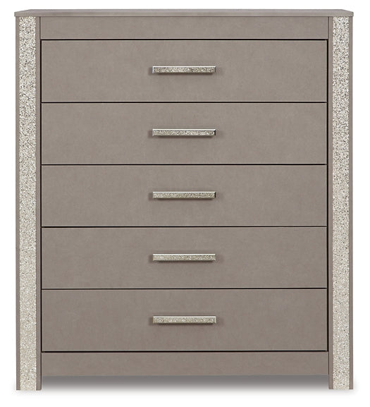 Surancha Five Drawer Wide Chest Huntsville Furniture Outlet