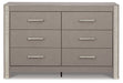 Surancha Six Drawer Dresser Huntsville Furniture Outlet