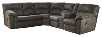 Tambo 2-Piece Sectional with Recliner Huntsville Furniture Outlet