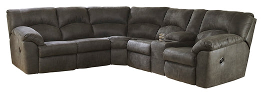 Tambo 2-Piece Sectional with Recliner Huntsville Furniture Outlet