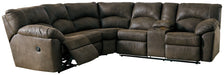 Tambo 2-Piece Sectional with Recliner Huntsville Furniture Outlet