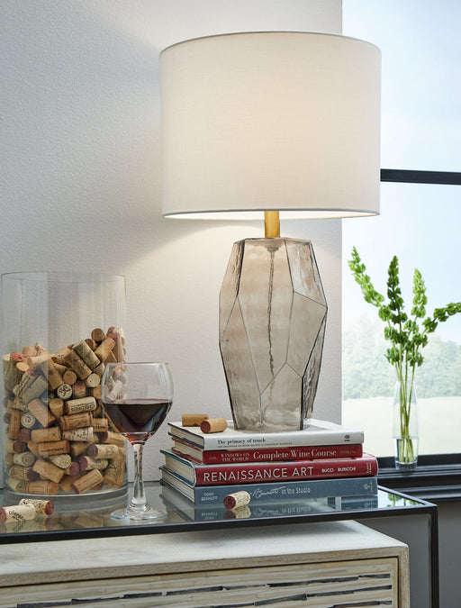 Taylow Glass Table Lamp (1/CN) Huntsville Furniture Outlet