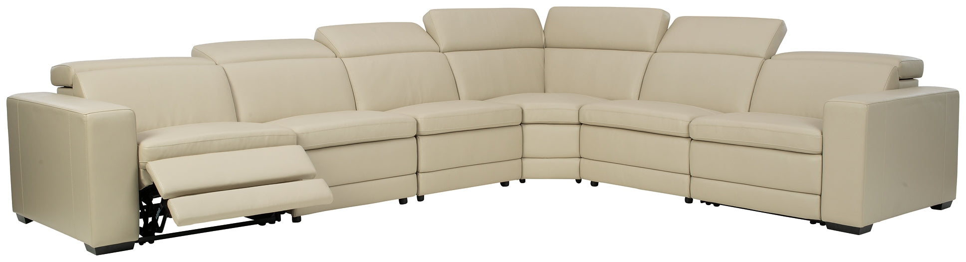 Texline 7-Piece Power Reclining Sectional Huntsville Furniture Outlet