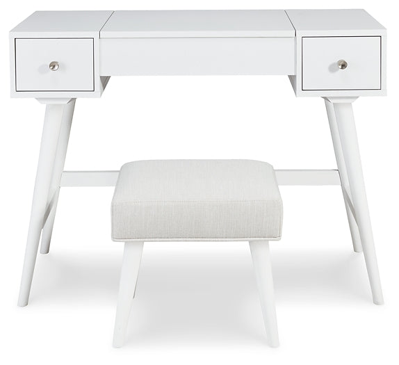 Thadamere Vanity/UPH Stool (2/CN) Huntsville Furniture Outlet