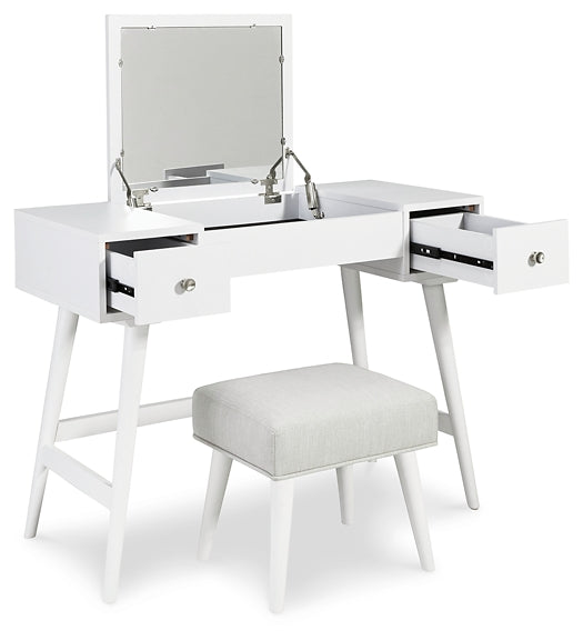 Thadamere Vanity/UPH Stool (2/CN) Huntsville Furniture Outlet