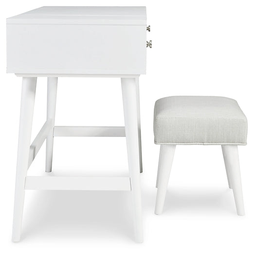 Thadamere Vanity/UPH Stool (2/CN) Huntsville Furniture Outlet