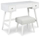 Thadamere Vanity/UPH Stool (2/CN) Huntsville Furniture Outlet