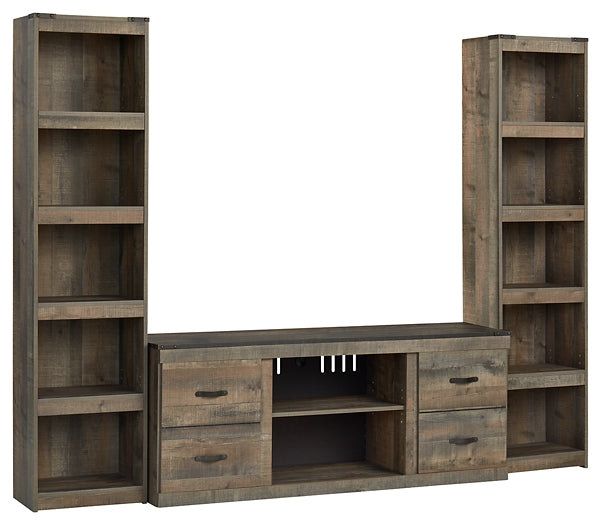 Trinell 3-Piece Entertainment Center Huntsville Furniture Outlet