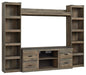 Trinell 4-Piece Entertainment Center Huntsville Furniture Outlet