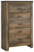 Trinell Five Drawer Chest Huntsville Furniture Outlet