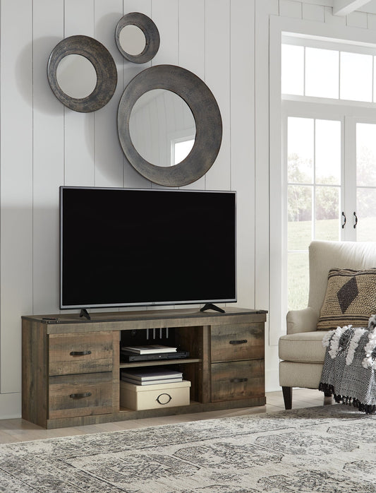 Trinell LG TV Stand w/Fireplace Option Huntsville Furniture Outlet