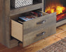 Trinell LG TV Stand w/Fireplace Option Huntsville Furniture Outlet