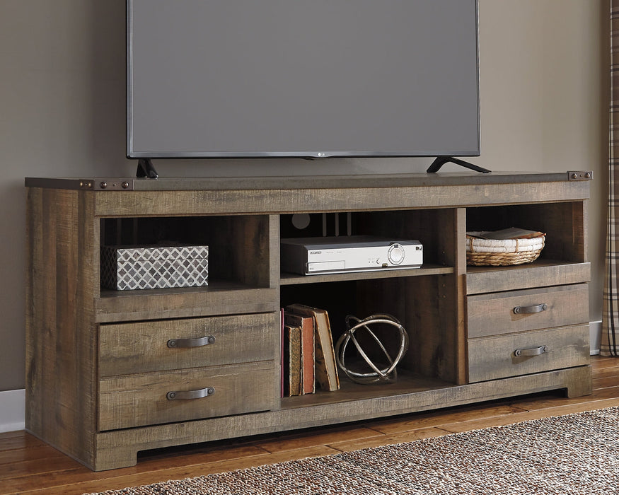 Trinell LG TV Stand w/Fireplace Option Huntsville Furniture Outlet