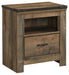 Trinell One Drawer Night Stand Huntsville Furniture Outlet