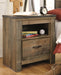 Trinell One Drawer Night Stand Huntsville Furniture Outlet