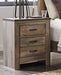 Trinell Two Drawer Night Stand Huntsville Furniture Outlet