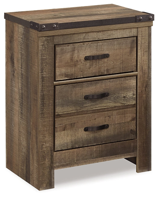 Trinell Two Drawer Night Stand Huntsville Furniture Outlet