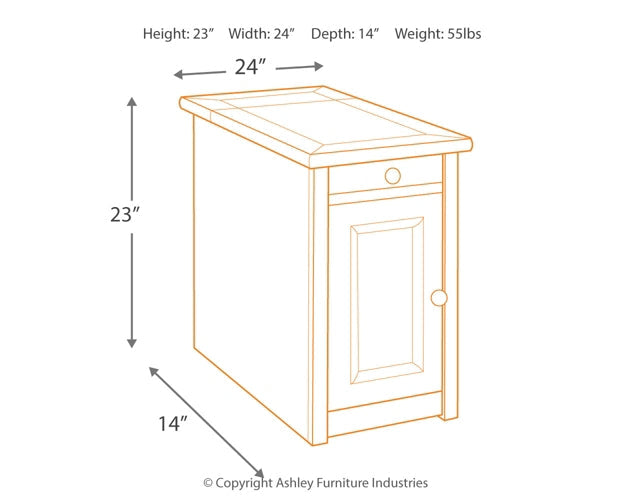 Tyler Creek 2 End Tables Huntsville Furniture Outlet