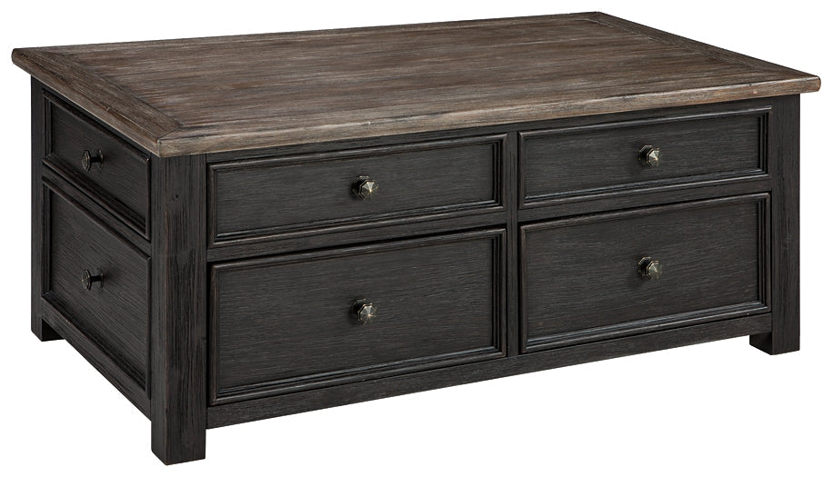 Tyler Creek Coffee Table with 1 End Table Huntsville Furniture Outlet