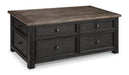 Tyler Creek Lift Top Cocktail Table Huntsville Furniture Outlet