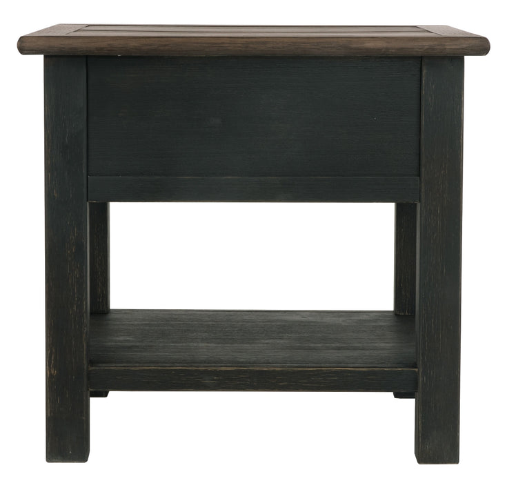 Tyler Creek Rectangular End Table Huntsville Furniture Outlet