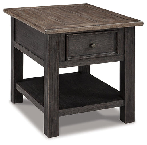 Tyler Creek Rectangular End Table Huntsville Furniture Outlet