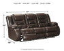 Vacherie Reclining Sofa Huntsville Furniture Outlet