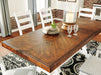 Valebeck Dining Table and 6 Chairs Huntsville Furniture Outlet