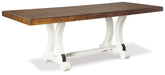 Valebeck Dining Table and 6 Chairs Huntsville Furniture Outlet