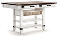 Valebeck RECT Dining Room Counter Table Huntsville Furniture Outlet