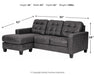 Venaldi Sofa Chaise Huntsville Furniture Outlet