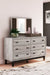 Vessalli Dresser and Mirror Huntsville Furniture Outlet