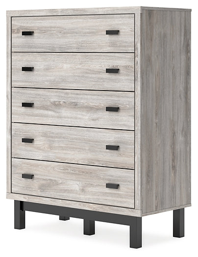 Vessalli Five Drawer Wide Chest Huntsville Furniture Outlet