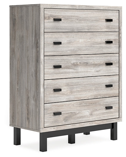 Vessalli Five Drawer Wide Chest Huntsville Furniture Outlet